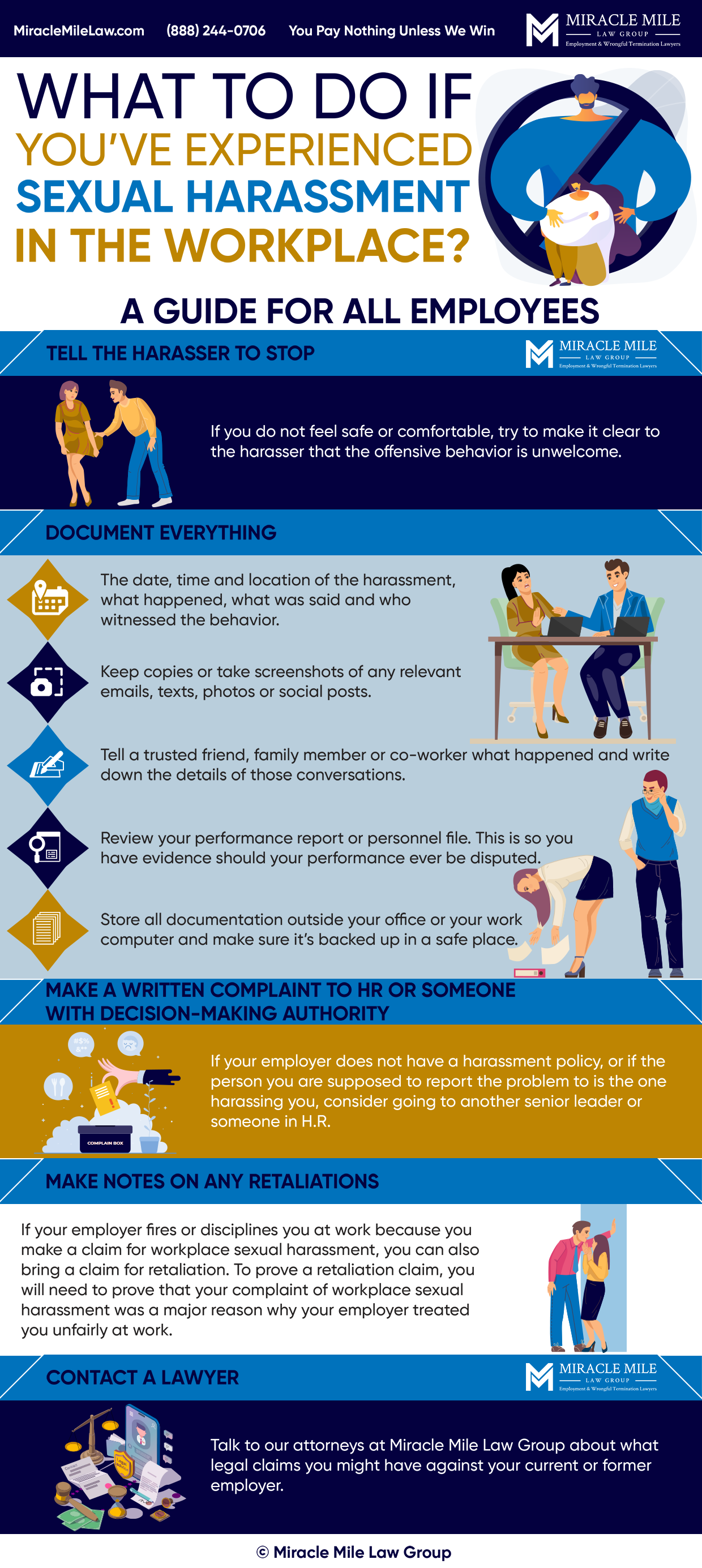 Steps To Take If Youve Been Sexually Harassed At Work 